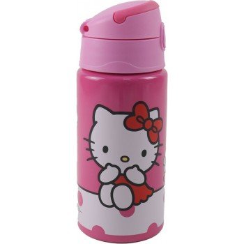 Hello Kitty Sweet alumínium kulacs akasztóval 500 ml Hello Kitty Sweet alumínium kulacs akasztóval 500 ml