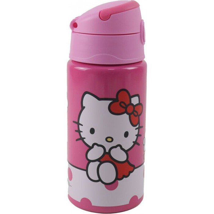 Hello Kitty Sweet alumínium kulacs akasztóval 500 ml