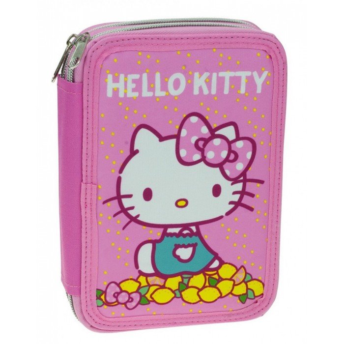 Hello Kitty tolltartó töltött 2 emeletes