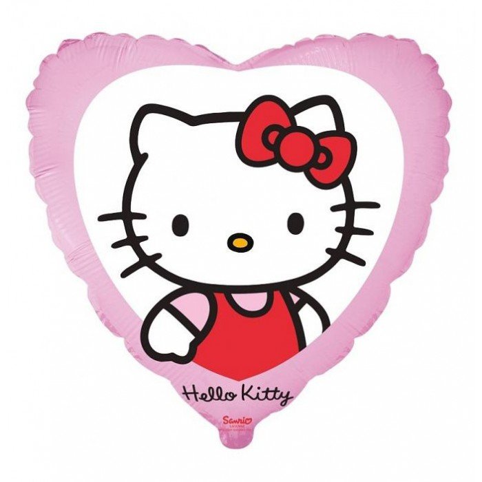 Hello Kitty Window fólia lufi 46 cm (WP)