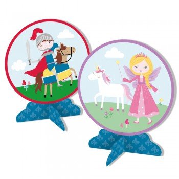 Hercegnő és Lovag mini asztaldísz 2 db-os Hercegnő és Lovag mini asztaldísz 2 db-os