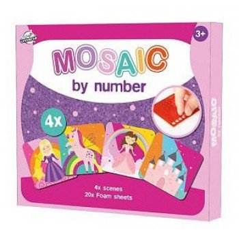 Hercegnő habszivacs mozaikos kreatív szett Hercegnő habszivacs mozaikos kreatív szett