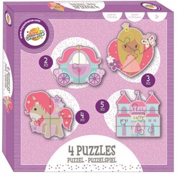 Hercegnő forma puzzle szett Hercegnő forma puzzle szett