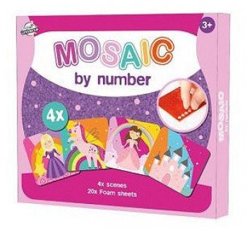 Hercegnő Magic habszivacs mozaikos kreatív szett Hercegnő Magic habszivacs mozaikos kreatív szett