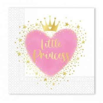Hercegnők Little Princess szalvéta 20 db-os 33x33 cm FSC Hercegnők Little Princess szalvéta 20 db-os 33x33 cm FSC