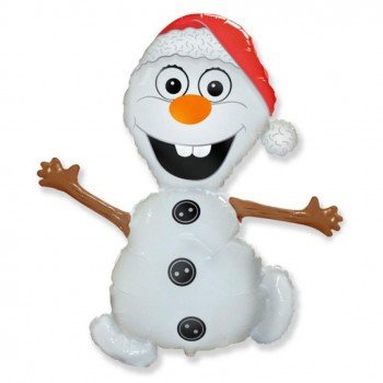 Snowman, Hóember fólia lufi 61 cm (WP) Snowman, Hóember fólia lufi 61 cm (WP)