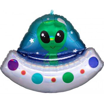 Hologrammos Idegen Fólia lufi 71 cm Hologrammos Idegen Fólia lufi 71 cm