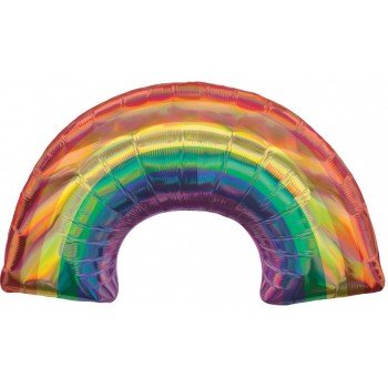 Hologrammos Rainbow Fólia lufi 86 cm Hologrammos Rainbow Fólia lufi 86 cm