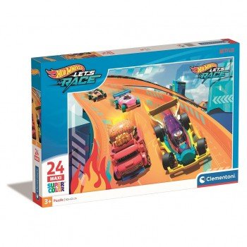 Hot Wheels Fire Track 24 db-os maxi puzzle Clementoni Hot Wheels Fire Track 24 db-os maxi puzzle Clementoni