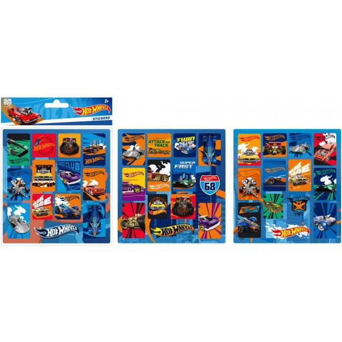 Hot Wheels matrica szett