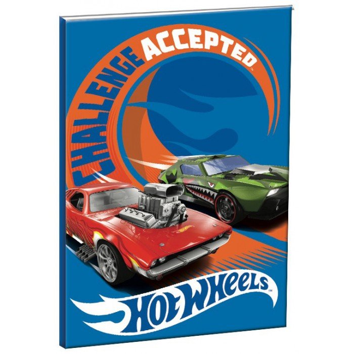 Hot Wheels B/5 vonalas füzet 40 lapos