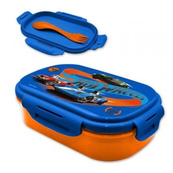 Hot Wheels szendvicsdoboz + evőeszköz szett Hot Wheels szendvicsdoboz + evőeszköz szett