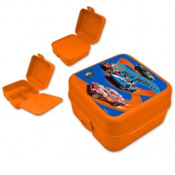 Hot Wheels több rekeszes uzsonnás doboz, szendvicsdoboz Hot Wheels több rekeszes uzsonnás doboz, szendvicsdoboz