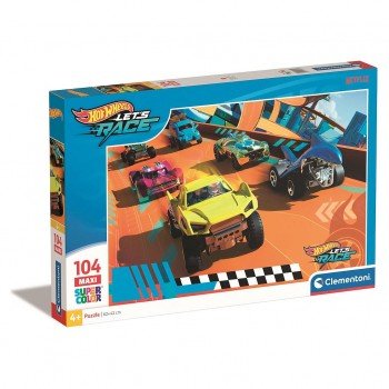 Hot Wheels Turbo Track 104 db-os maxi puzzle Clementoni Hot Wheels Turbo Track 104 db-os maxi puzzle Clementoni