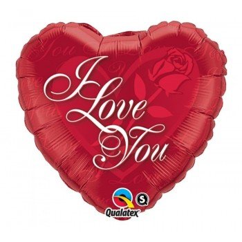 I Love You Rose fólia lufi 46 cm I Love You Rose fólia lufi 46 cm