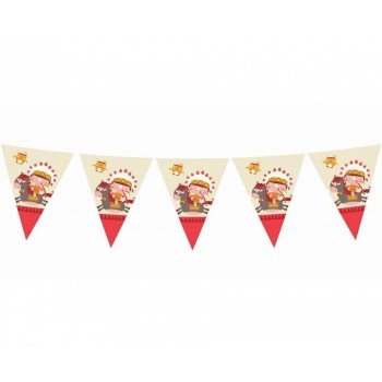 Indian Party zászlófüzér 360 cm Indian Party zászlófüzér 360 cm