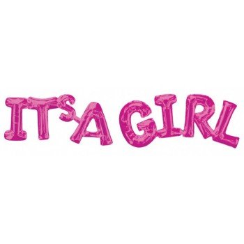 IT'S A Girl fólia lufi 50 cm IT'S A Girl fólia lufi 50 cm