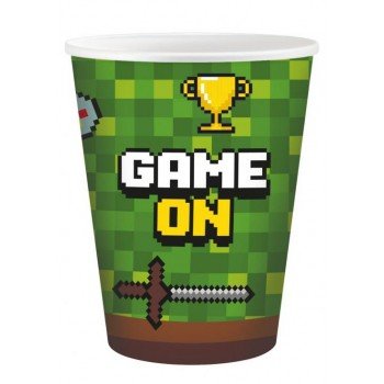 Game On papír pohár 6 db-os 200 ml Game On papír pohár 6 db-os 200 ml