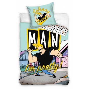 Johnny Bravo ágyneműhuzat 140×200cm, 70×90 cm Johnny Bravo ágyneműhuzat 140×200cm, 70×90 cm