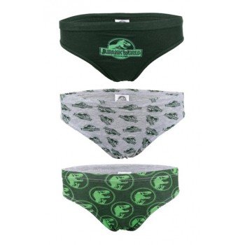 Jurassic World gyerek fehérnemű, alsó 3 darab/csomag 122/128 cm Jurassic World gyerek fehérnemű, alsó 3 darab/csomag 122/128 cm