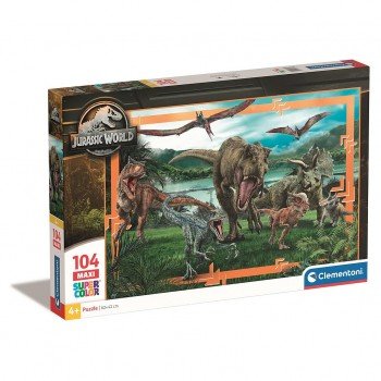 Jurassic World Predator-Prey 104 db-os maxi puzzle Clementoni Jurassic World Predator-Prey 104 db-os maxi puzzle Clementoni