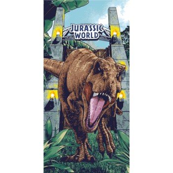 Jurassic World Roar fürdőlepedő, strand törölköző 70*140cm Jurassic World Roar fürdőlepedő, strand törölköző 70*140cm