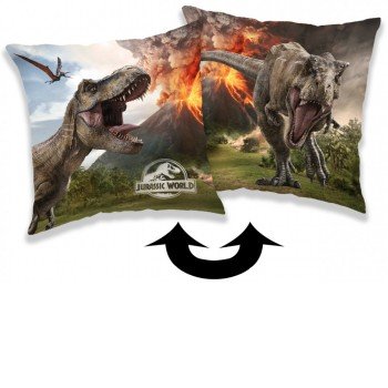 Jurassic World Volcano párna, díszpárna 40*40 cm Jurassic World Volcano párna, díszpárna 40*40 cm