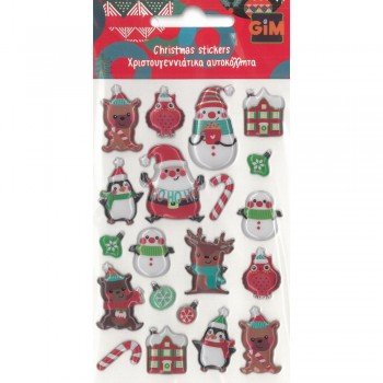 Karácsony bubble matrica Karácsony bubble matrica