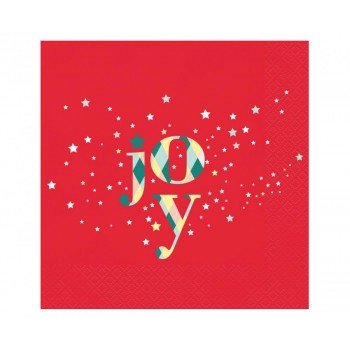 Red Joy, Karácsony szalvéta 20 db-os 33x33 cm