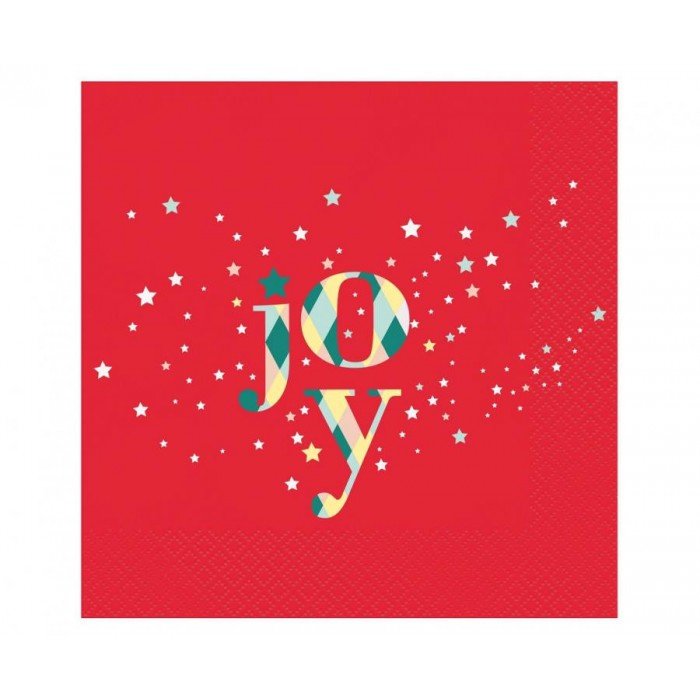 Red Joy, Karácsony szalvéta 20 db-os 33x33 cm