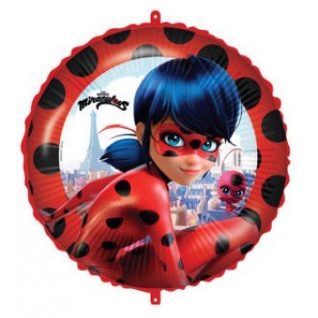 Miraculous Ladybug, Katicabogár és Fekete macska kalandjai fólia lufi 46 cm Miraculous Ladybug, Katicabogár és Fekete macska kalandjai fólia lufi 46 cm
