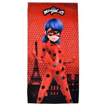 Katicabogár és Fekete macska kalandjai Paris fürdőlepedő, strand törölköző 70x140cm Katicabogár és Fekete macska kalandjai Paris fürdőlepedő, strand törölköző 70x140cm