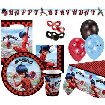 Katicabogár és Fekete macska kalandjai party szett 60 db-os Katicabogár és Fekete macska kalandjai party szett 60 db-os