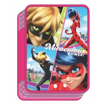 Katicabogár és Fekete Macska kalandjai tolltartó töltött 2 emeletes Katicabogár és Fekete Macska kalandjai tolltartó töltött 2 emeletes