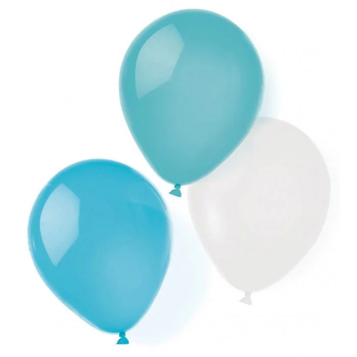 Aqua Glamor léggömb, lufi 8 db-os 10 inch (25,4 cm) Aqua Glamor léggömb, lufi 8 db-os 10 inch (25,4 cm)