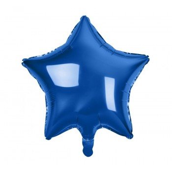 Dark Blue Star, Kék csillag fólia lufi 44 cm Dark Blue Star, Kék csillag fólia lufi 44 cm