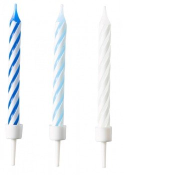 Sky Blue tortagyertya, 10 db-os gyertya szett