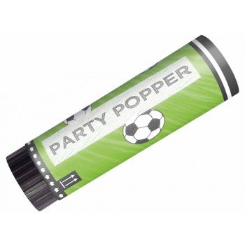 Focis Party Poppers, Szerpentin kilövő 2 db-os szett Focis Party Poppers, Szerpentin kilövő 2 db-os szett