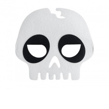 Skull, Koponya filc maszk 18 cm Skull, Koponya filc maszk 18 cm