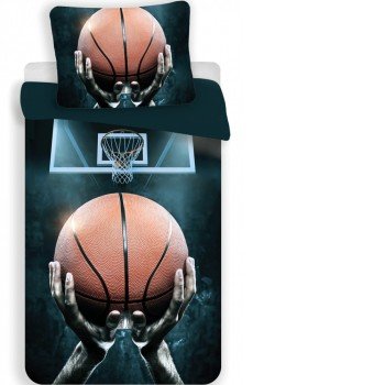 Basketball, Kosárlabda ágyneműhuzat 140×200cm, 70×90 cm Basketball, Kosárlabda ágyneműhuzat 140×200cm, 70×90 cm