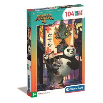 Kung Fu Panda Chameleon 104 db-os puzzle Clementoni Kung Fu Panda Chameleon 104 db-os puzzle Clementoni
