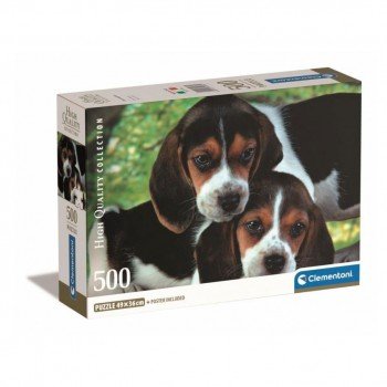Kutyás Beagles Close Together 500 db-os puzzle Clementoni Kutyás Beagles Close Together 500 db-os puzzle Clementoni