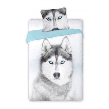 Kutyás Husky ágyneműhuzat 140×200cm, 70×90 cm Kutyás Husky ágyneműhuzat 140×200cm, 70×90 cm