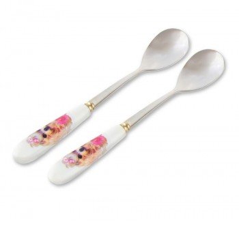 My lovely friends, Kutyás fém kávés kanál szett díszdobozban My lovely friends, Kutyás fém kávés kanál szett díszdobozban