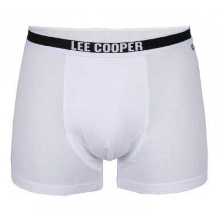 Lee Cooper White férfi boxeralsó M