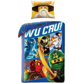 Lego Ninjago ágyneműhuzat 140×200cm, 70×90 cm Lego Ninjago ágyneműhuzat 140×200cm, 70×90 cm