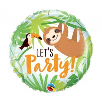 Let's Party Safari fólia lufi 46 cm Let's Party Safari fólia lufi 46 cm