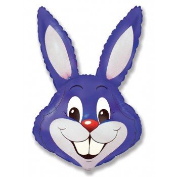 Violet Rabbit, Lila Nyuszifej fólia lufi 61 cm (WP) Violet Rabbit, Lila Nyuszifej fólia lufi 61 cm (WP)