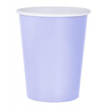 Solid Lavender, Lila papír pohár 14 db-os 270 ml Solid Lavender, Lila papír pohár 14 db-os 270 ml