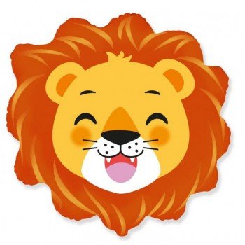 Lion, Oroszlán fólia lufi 61 cm Lion, Oroszlán fólia lufi 61 cm
